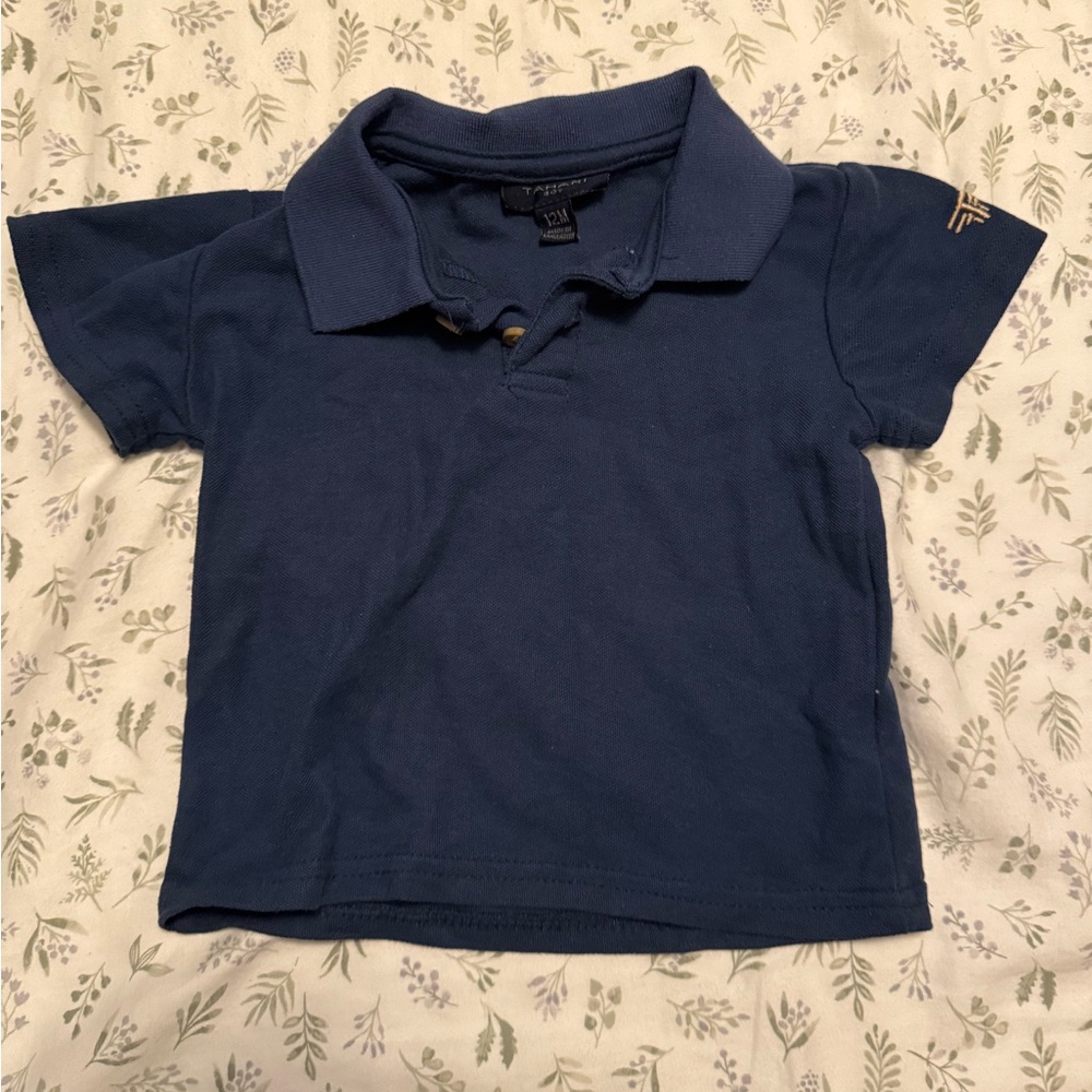 Tahari Deep Blue Kids Polo Shirt